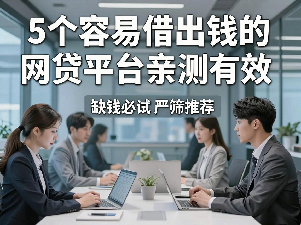 5个容易借出钱的网贷平台亲测有效，缺钱必试严筛推荐！