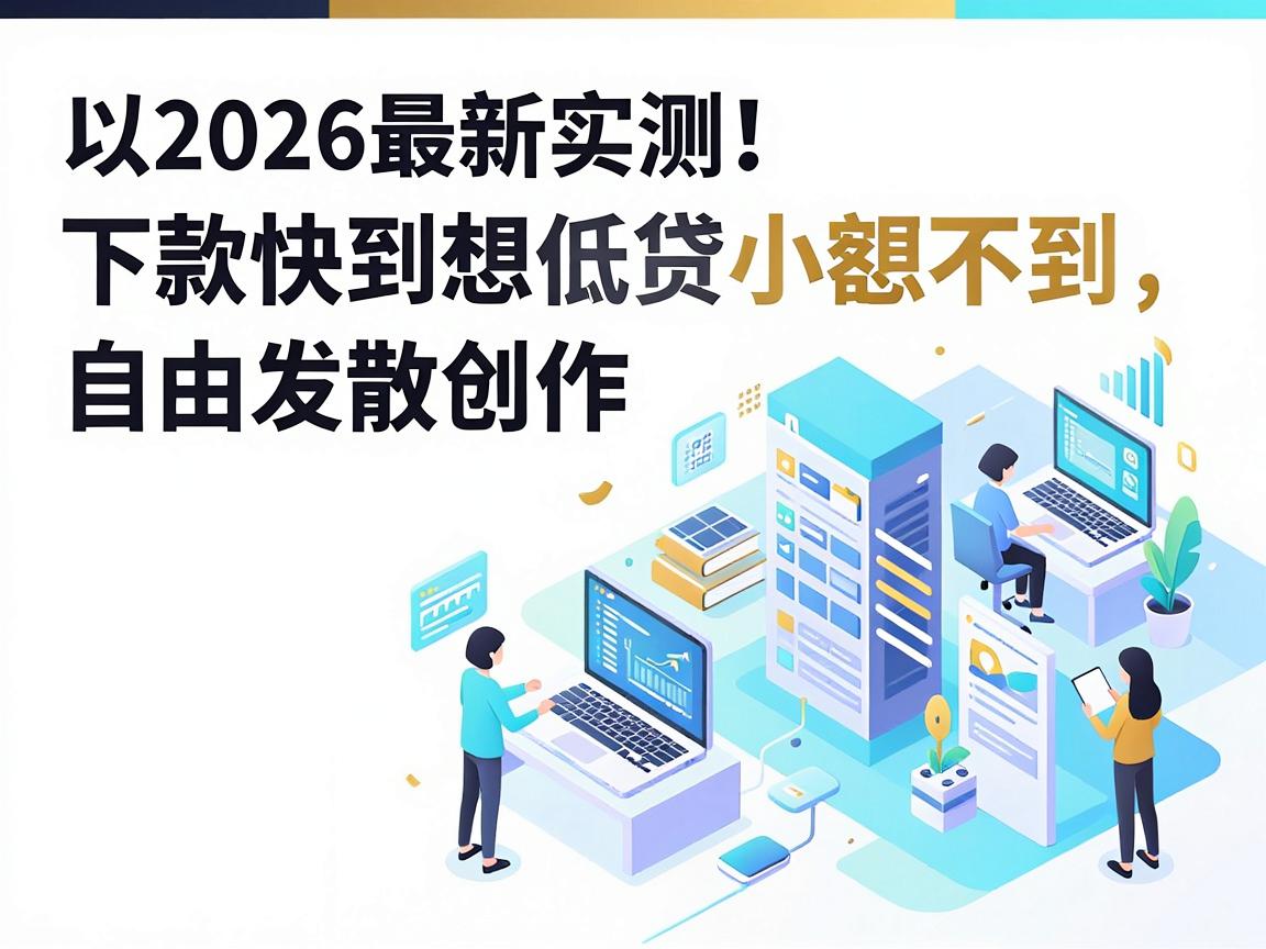 2026最新实测！这5款门槛低的小额网贷app，下款快到想不到