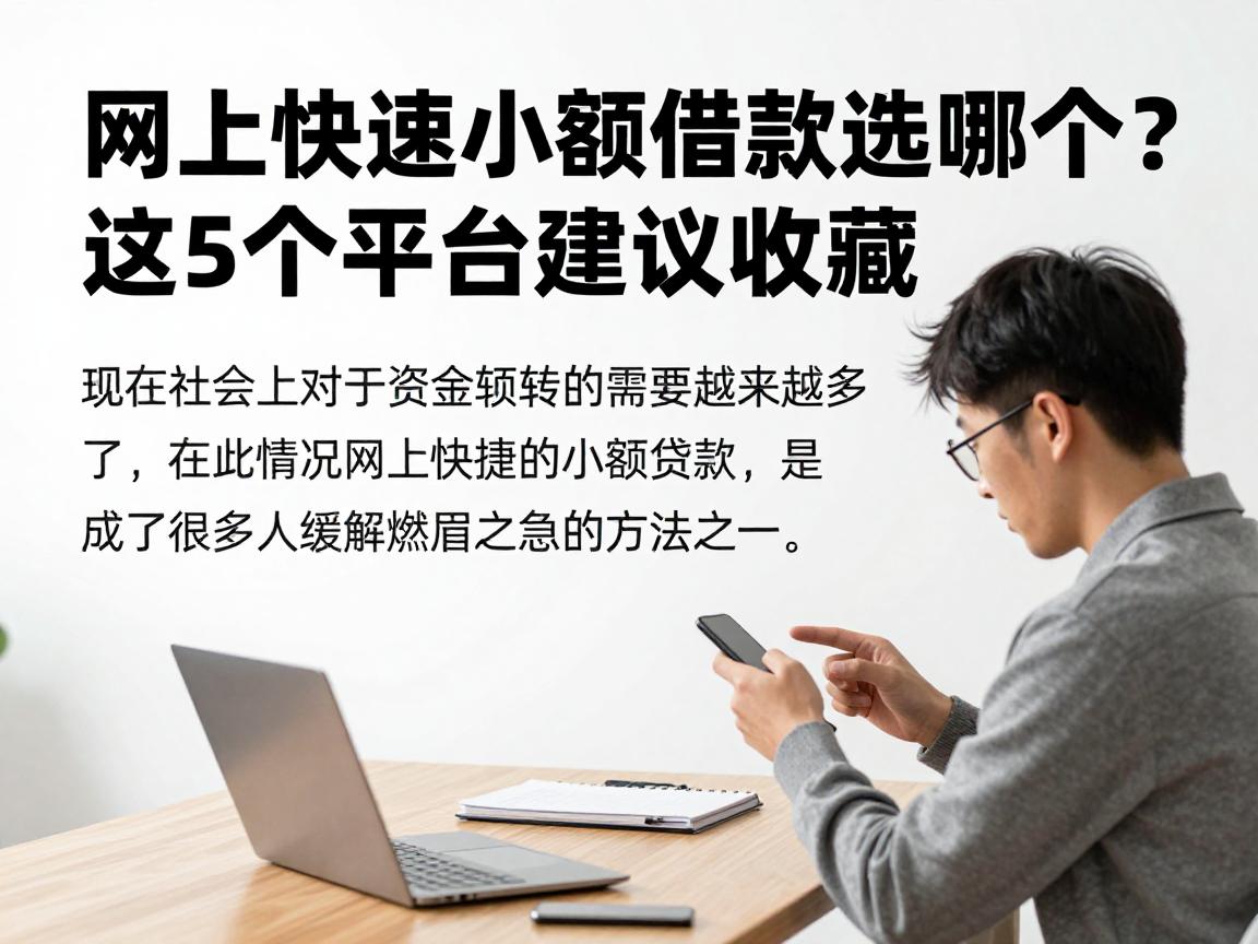 网上快速小额借款选哪个？这5个平台建议收藏