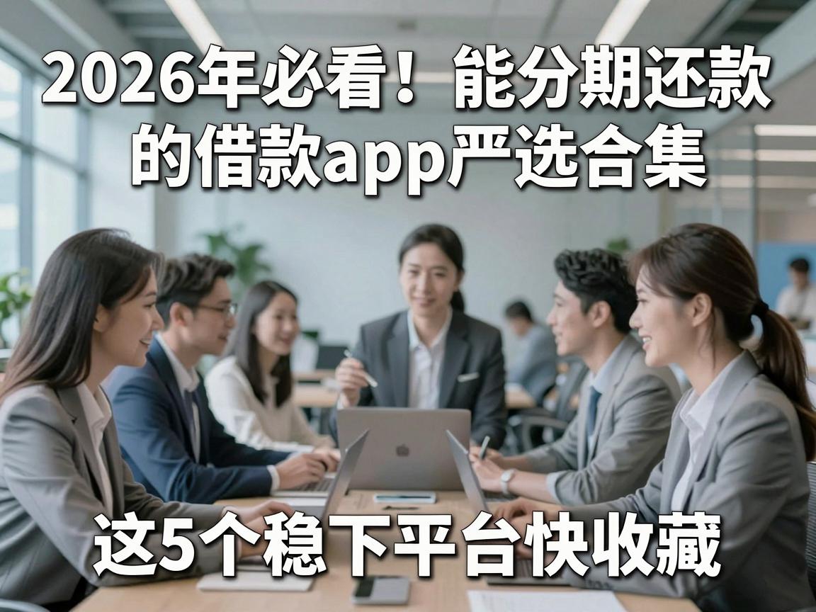 2026年必看！能分期还款的借款app严选合集，这5个稳下平台快收藏