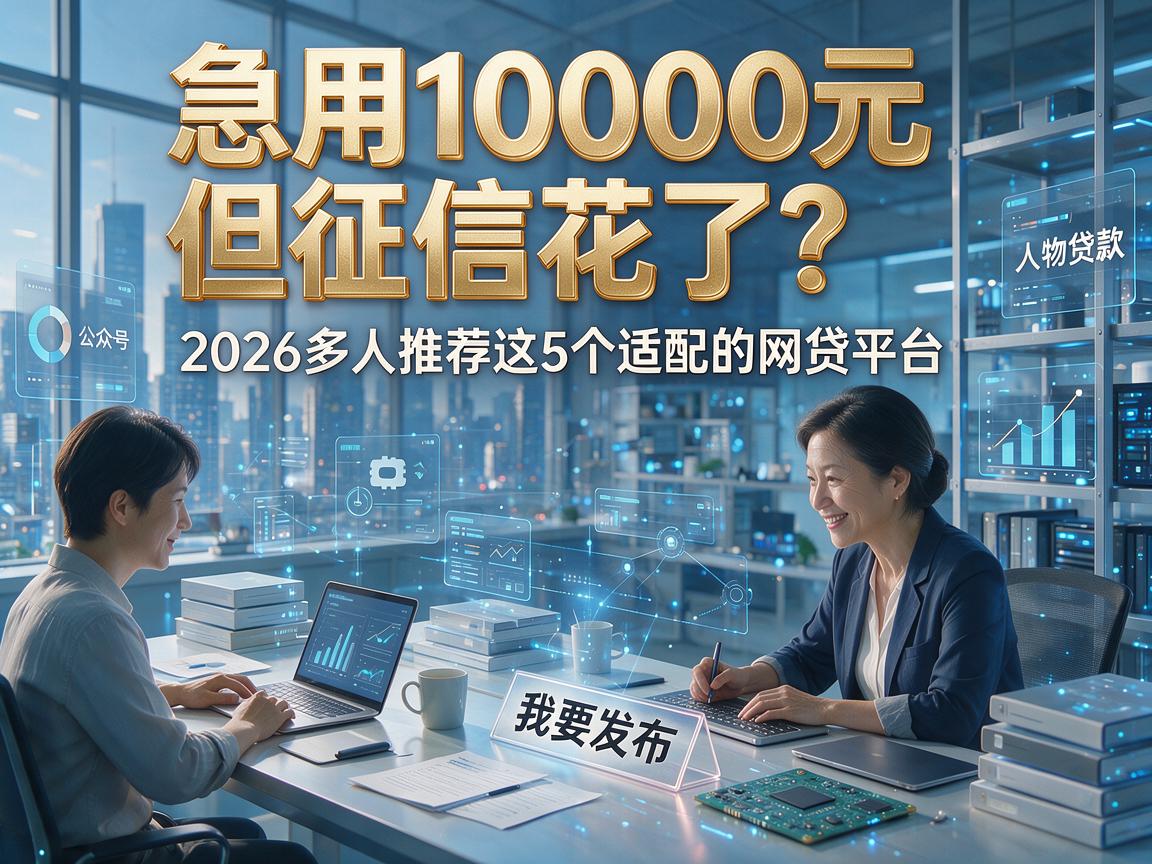 急用10000元但征信花了？2026多人推荐这5个适配的网贷平台