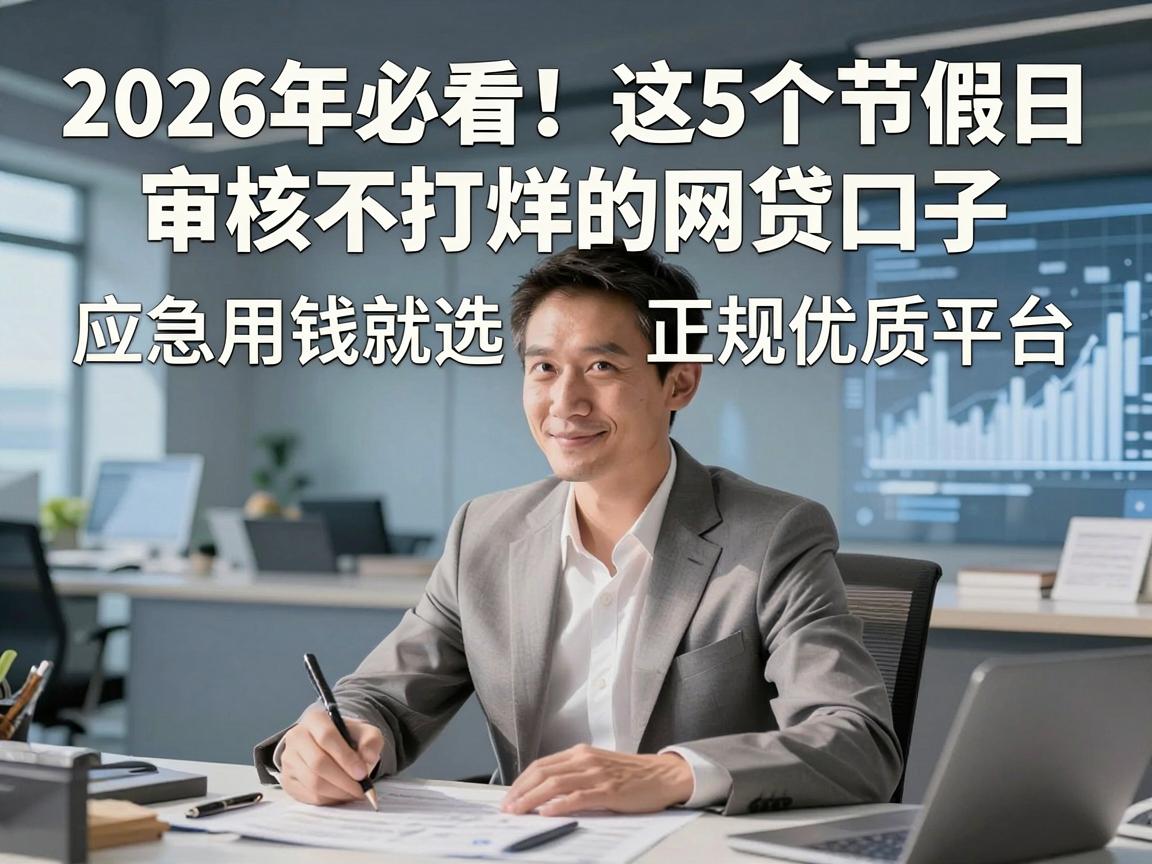 2026年必看！这5个节假日审核不打烊的网贷口子，应急用钱就选正规优质平台