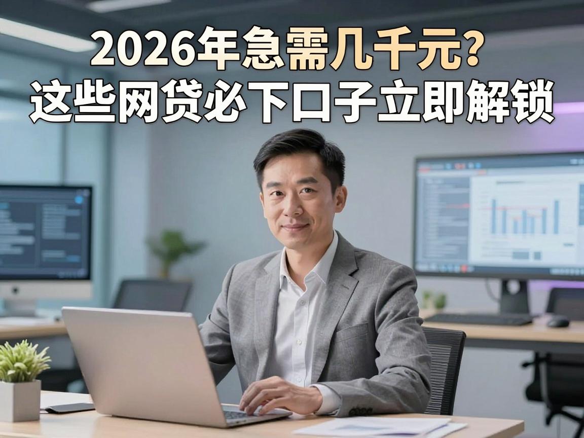 2026年急需几千元？这些网贷必下口子立即解锁！