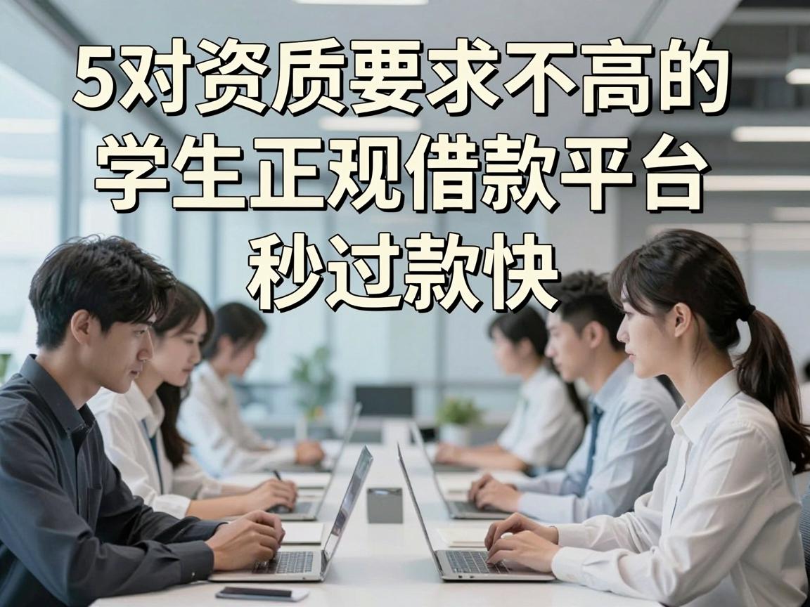 5对资质要求不高的学生正规借款平台，秒过款快