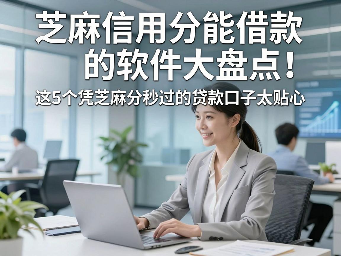 芝麻信用分能借款的软件大盘点！这5个凭芝麻分秒过的贷款口子太贴心