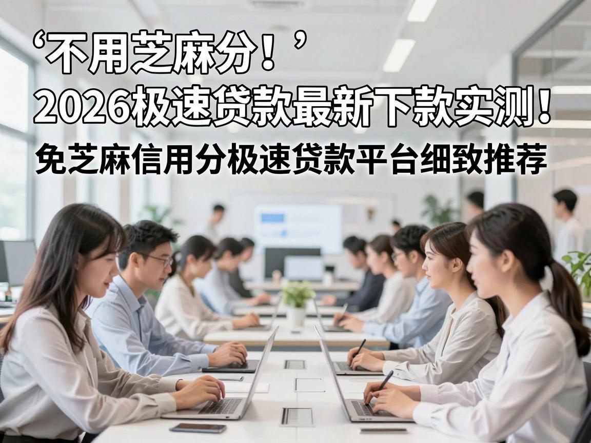 不用芝麻分！2026极速贷款最新下款实测，免芝麻信用分极速贷款平台细致推荐