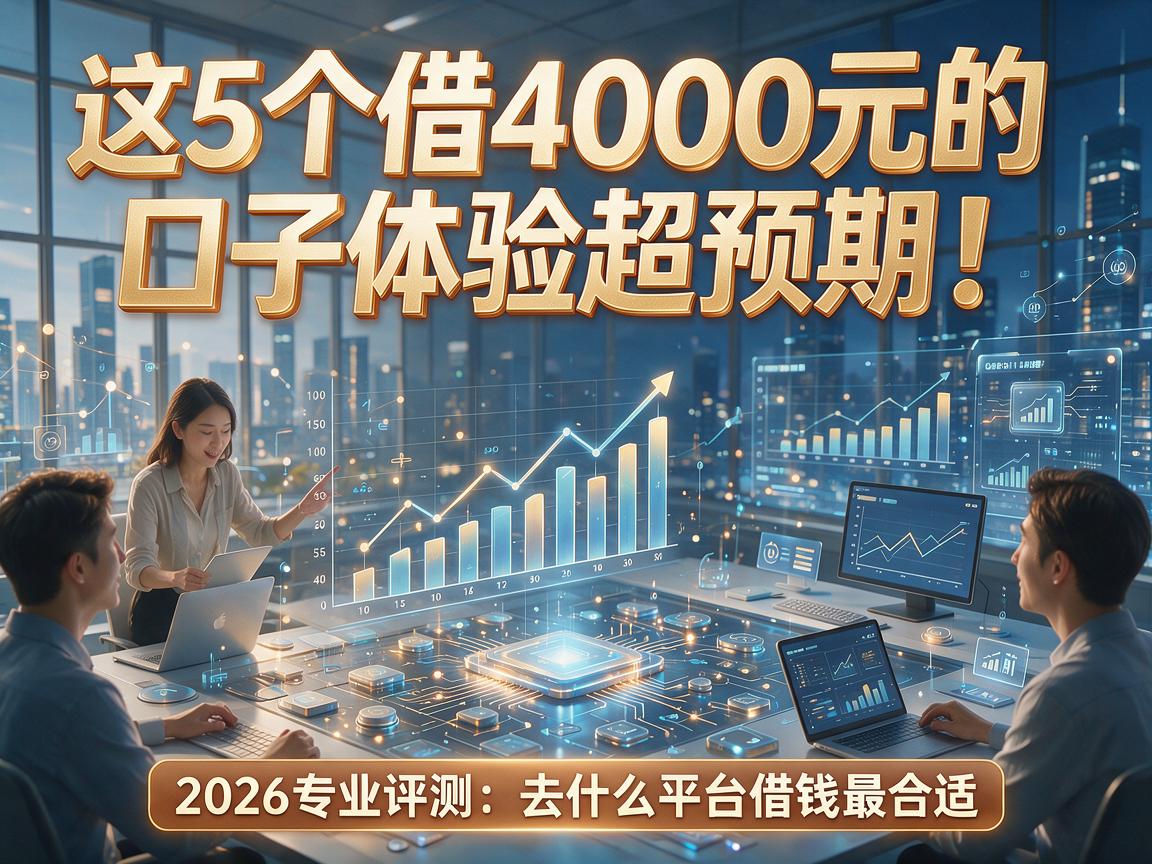 这5个借4000元的口子体验超预期！2026专业评测：去什么平台借钱最合适