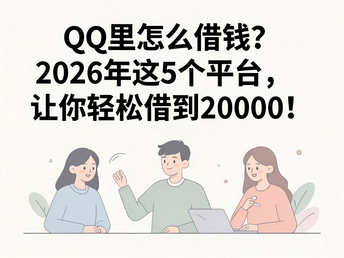 QQ里怎么借钱？2026年这5个平台让你轻松借到20000，速来围观！