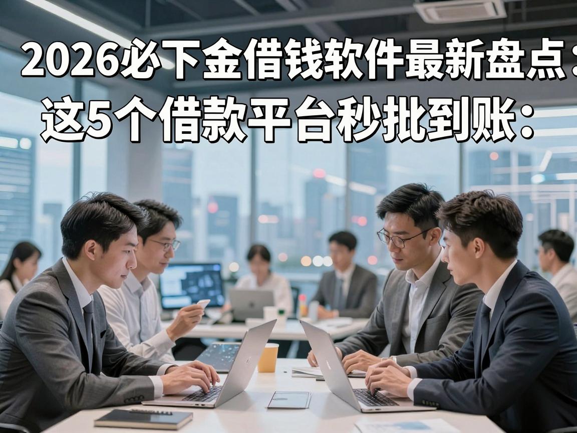 2026必下金借钱软件最新盘点：这5个借款平台秒批到账，速看！