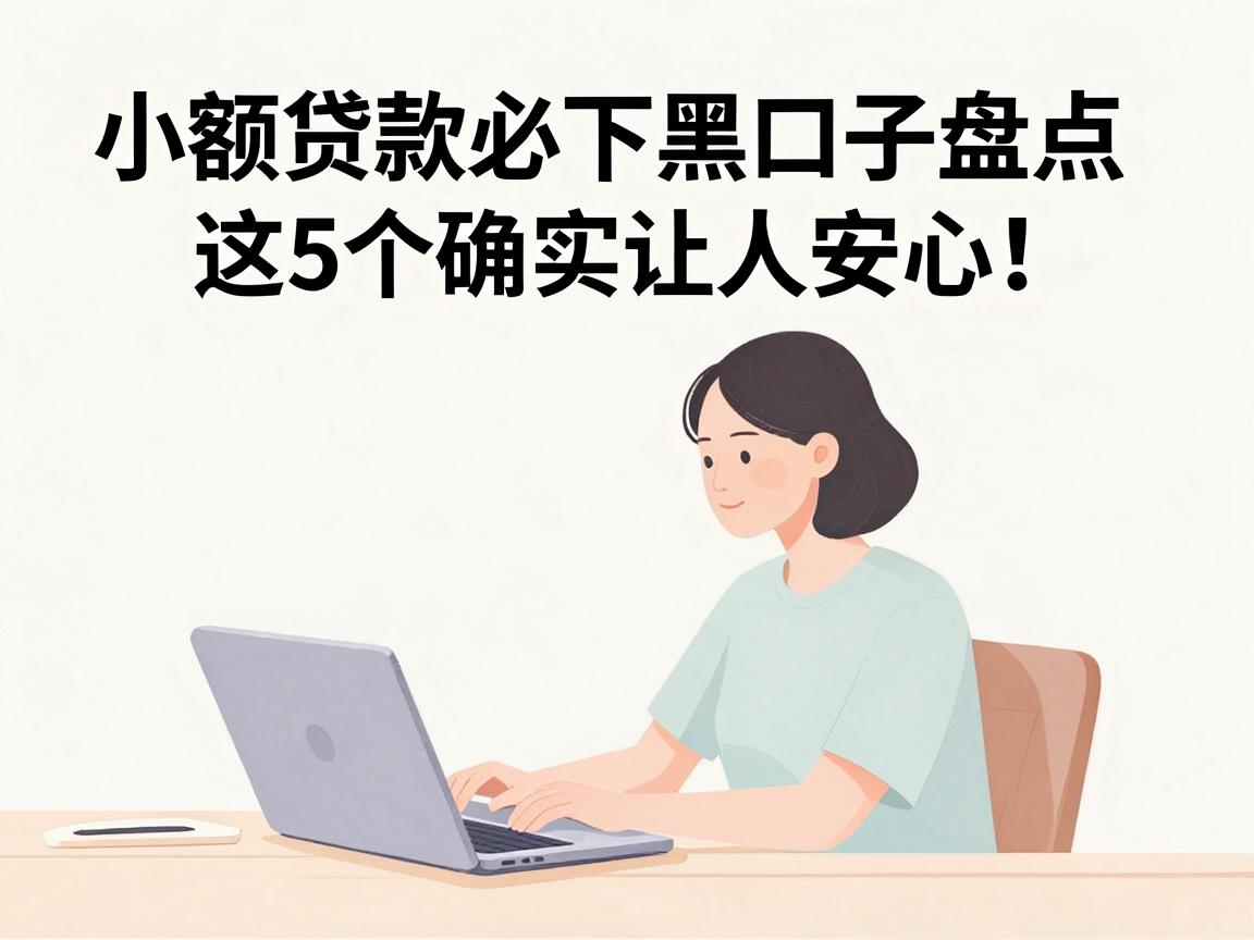 小额贷款必下黑口子盘点，这5个确实让人安心！