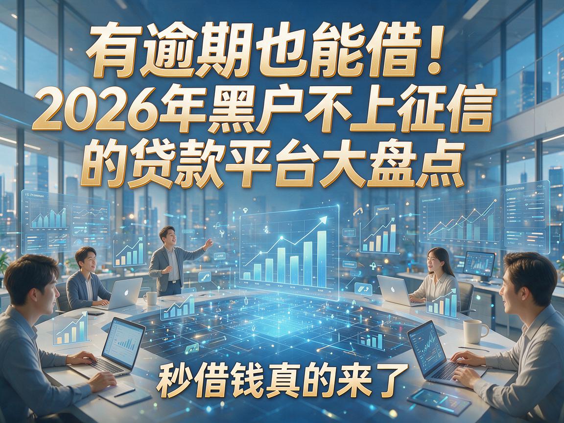 有逾期也能借！2026年黑户不上征信的贷款平台大盘点，秒借钱真的来了