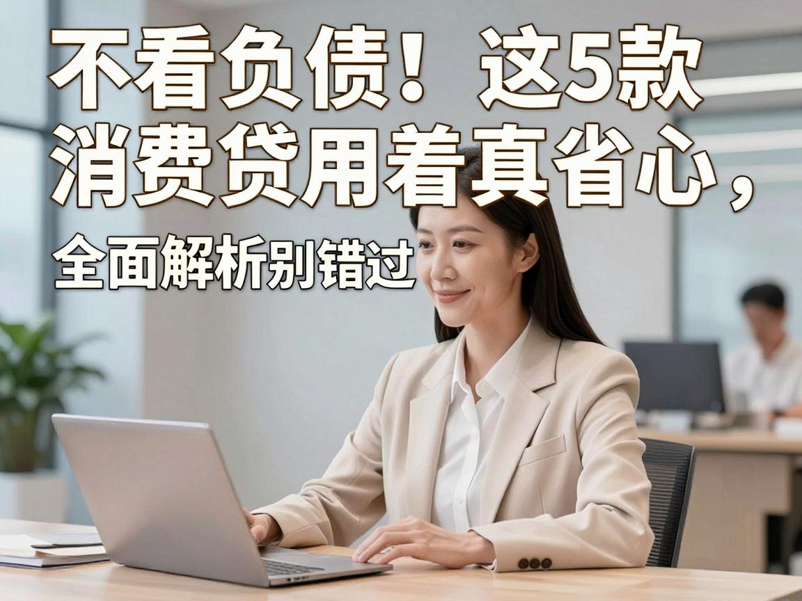 不看负债！这5款消费贷用着真省心，全面解析别错过