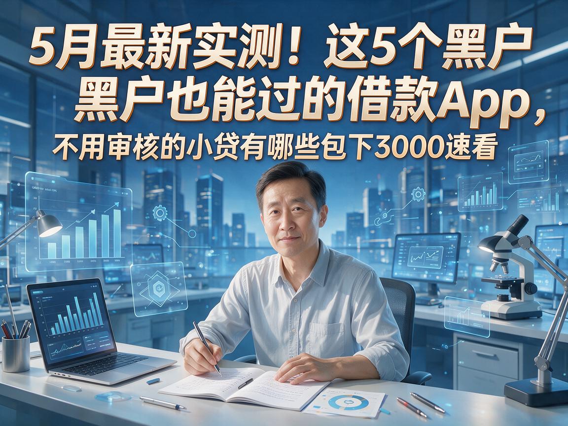 5月最新实测！这5个黑户也能过的借款App，不用审核的小贷有哪些包下3000速看