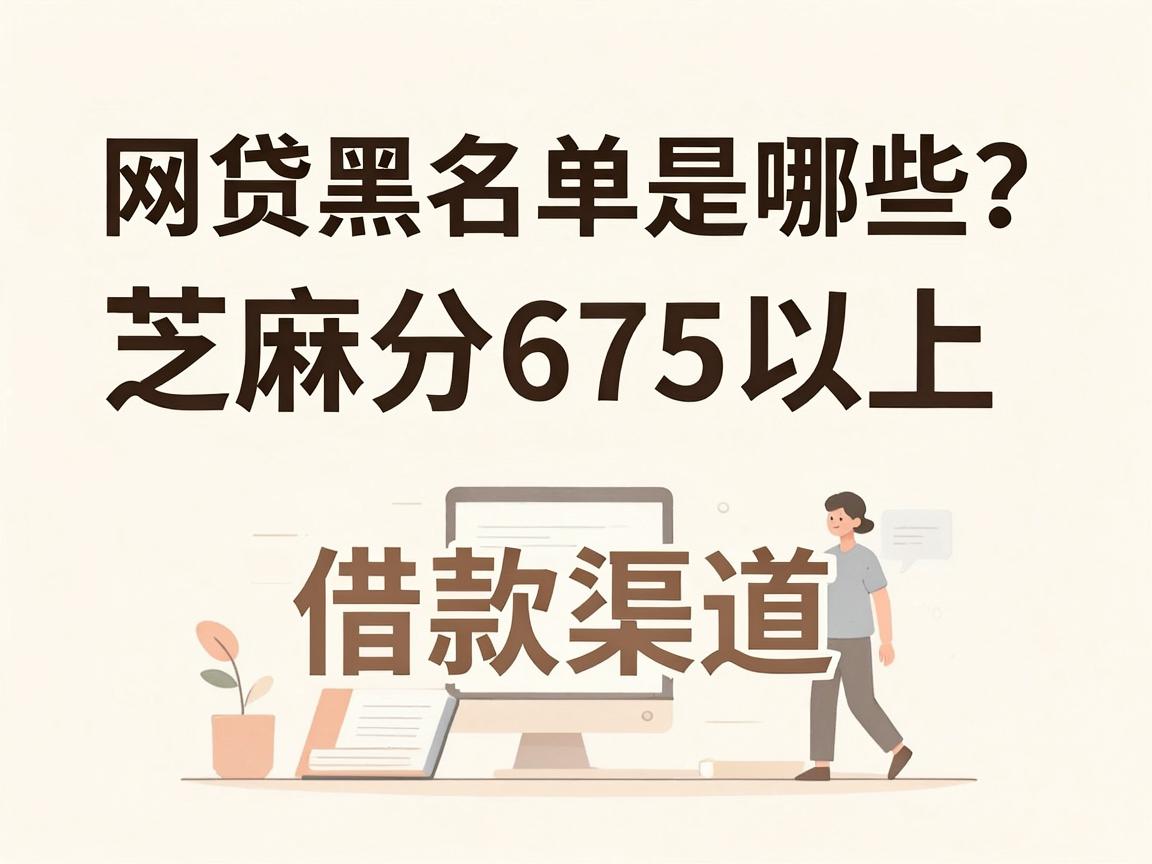 网贷黑名单是哪些？芝麻分675以上借款渠道一文梳理