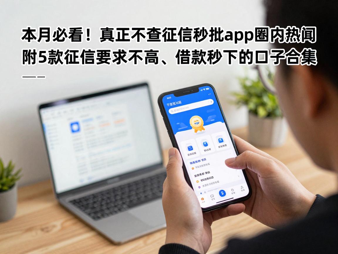 本月必看！真正不查征信秒批app圈内热闻，附5款征信要求不高、借款秒下的口子合集