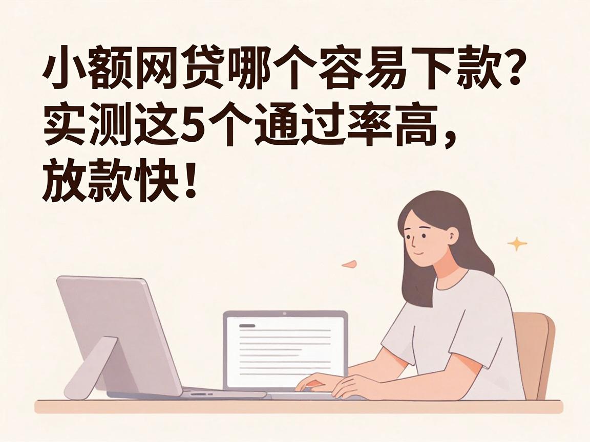 小额网贷哪个容易下款的平台？实测这5个通过率高、放款快！