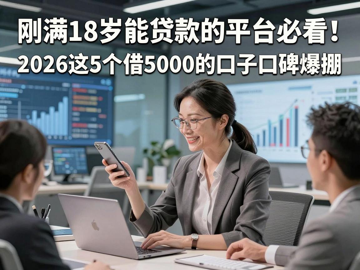 刚满18岁能贷款的平台必看！2026这5个借5000的口子口碑爆棚