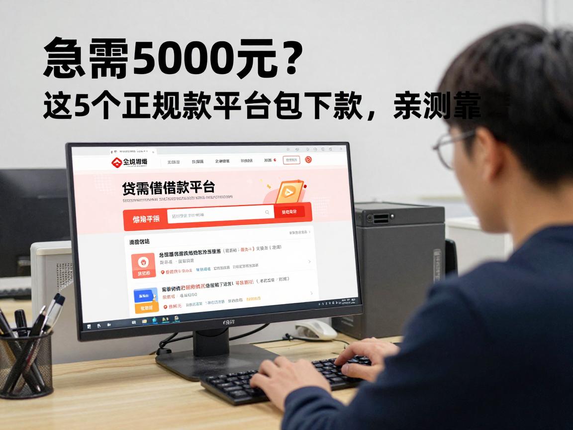 急需5000元？这5个正规借款平台包下款，亲测靠谱！