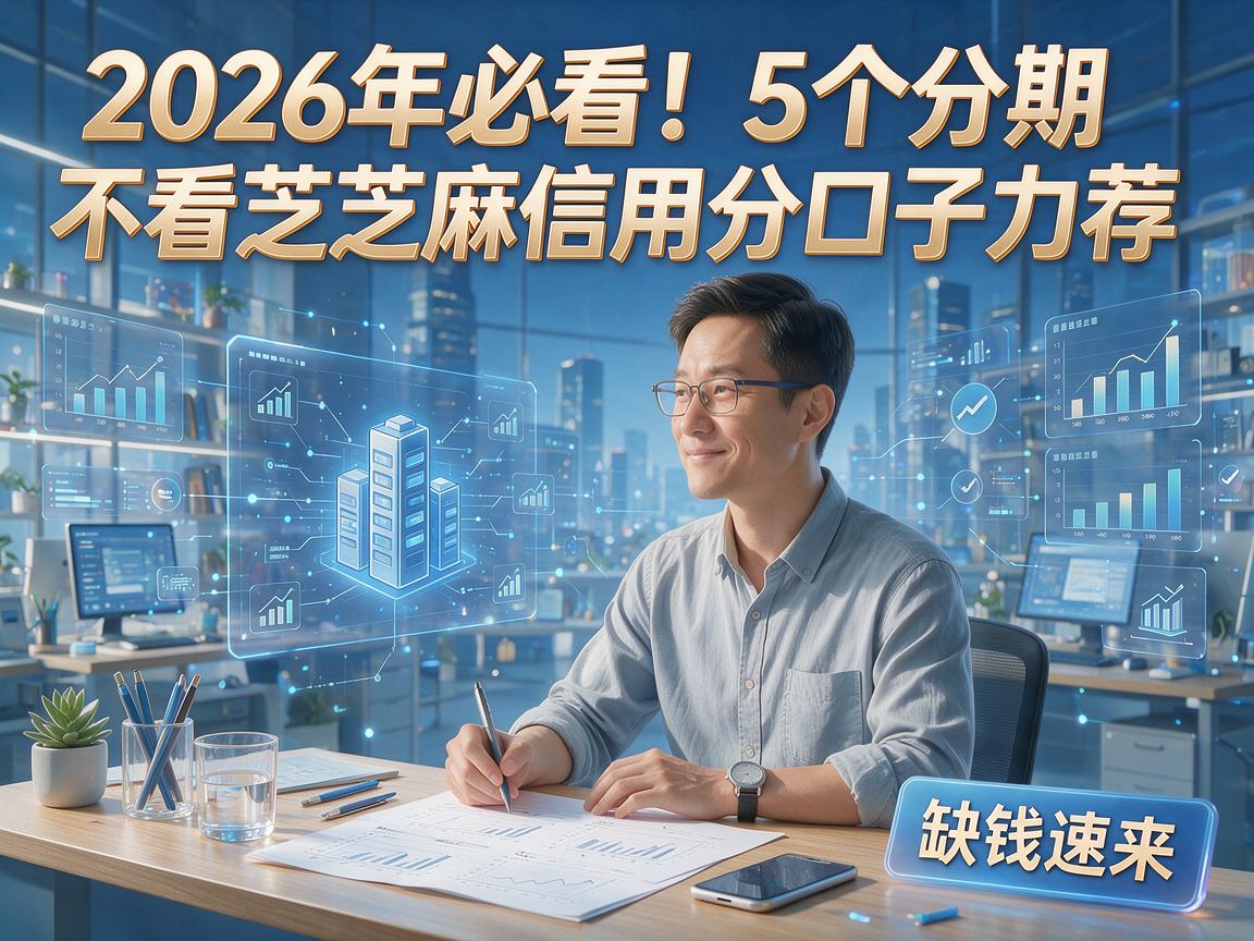 2026年必看！5个分期不看芝麻信用分口子力荐，缺钱速来！