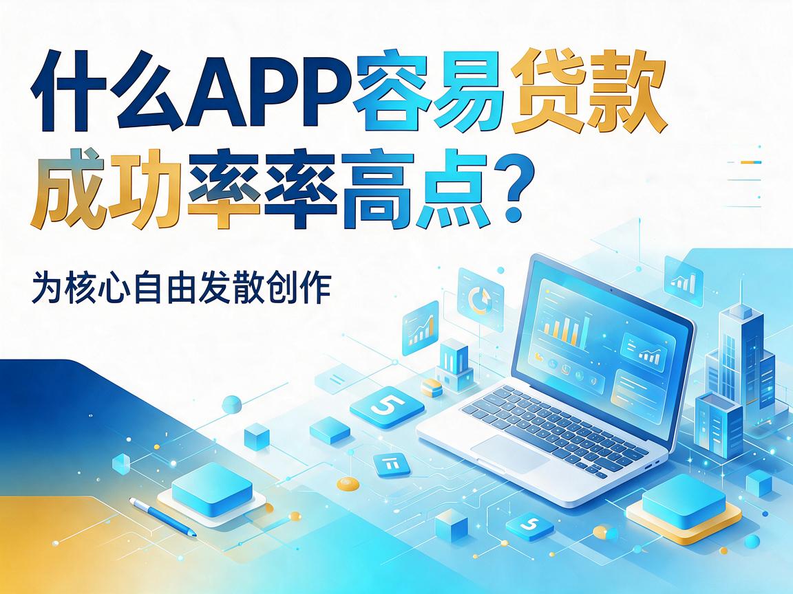 5个借款顺畅、征信要求不高的APP推荐：什么APP容易贷款成功率高点？