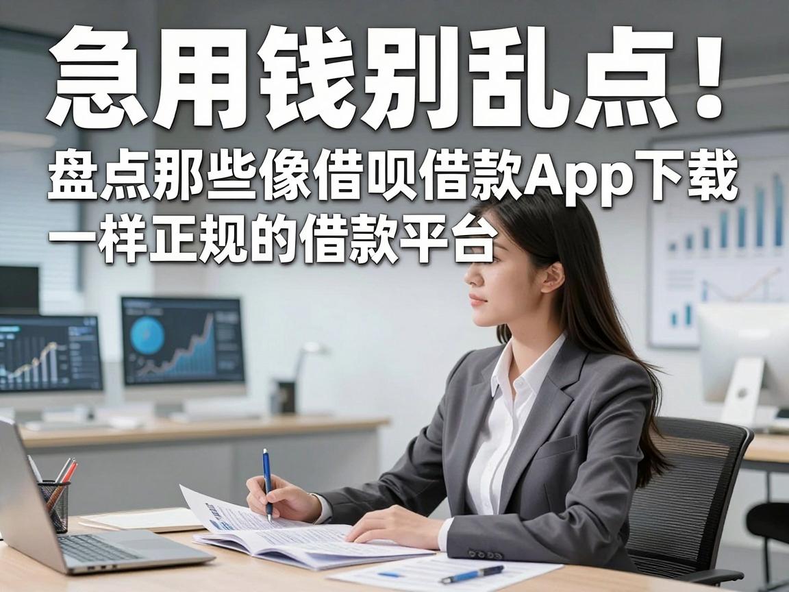 急用钱别乱点！盘点那些像借呗借款App下载一样正规的借款平台，凭银行卡身份证征信就能贷
