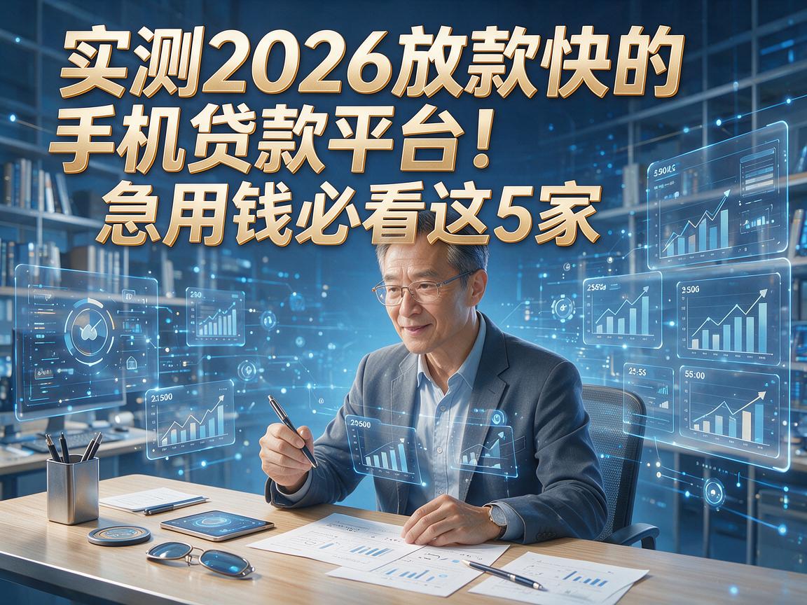 实测2026放款快的手机贷款平台！急用钱必看这5家