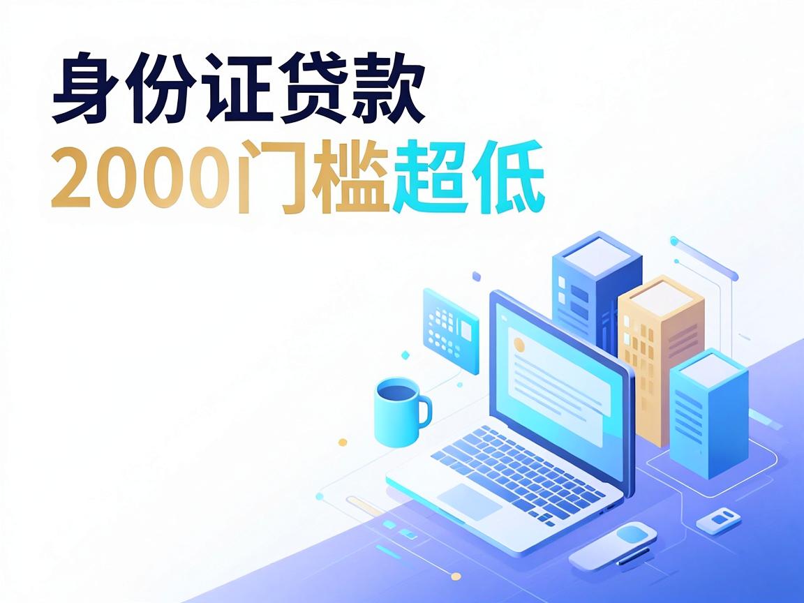 凭身份证借款的app软件真稳！这5个身份证贷款2000门槛超低
