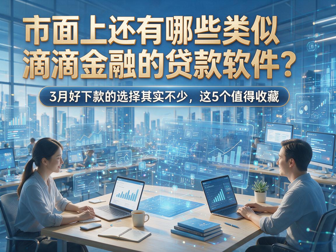 市面上还有哪些类似滴滴金融的贷款软件？3月好下款的选择其实不少，这5个值得收藏！