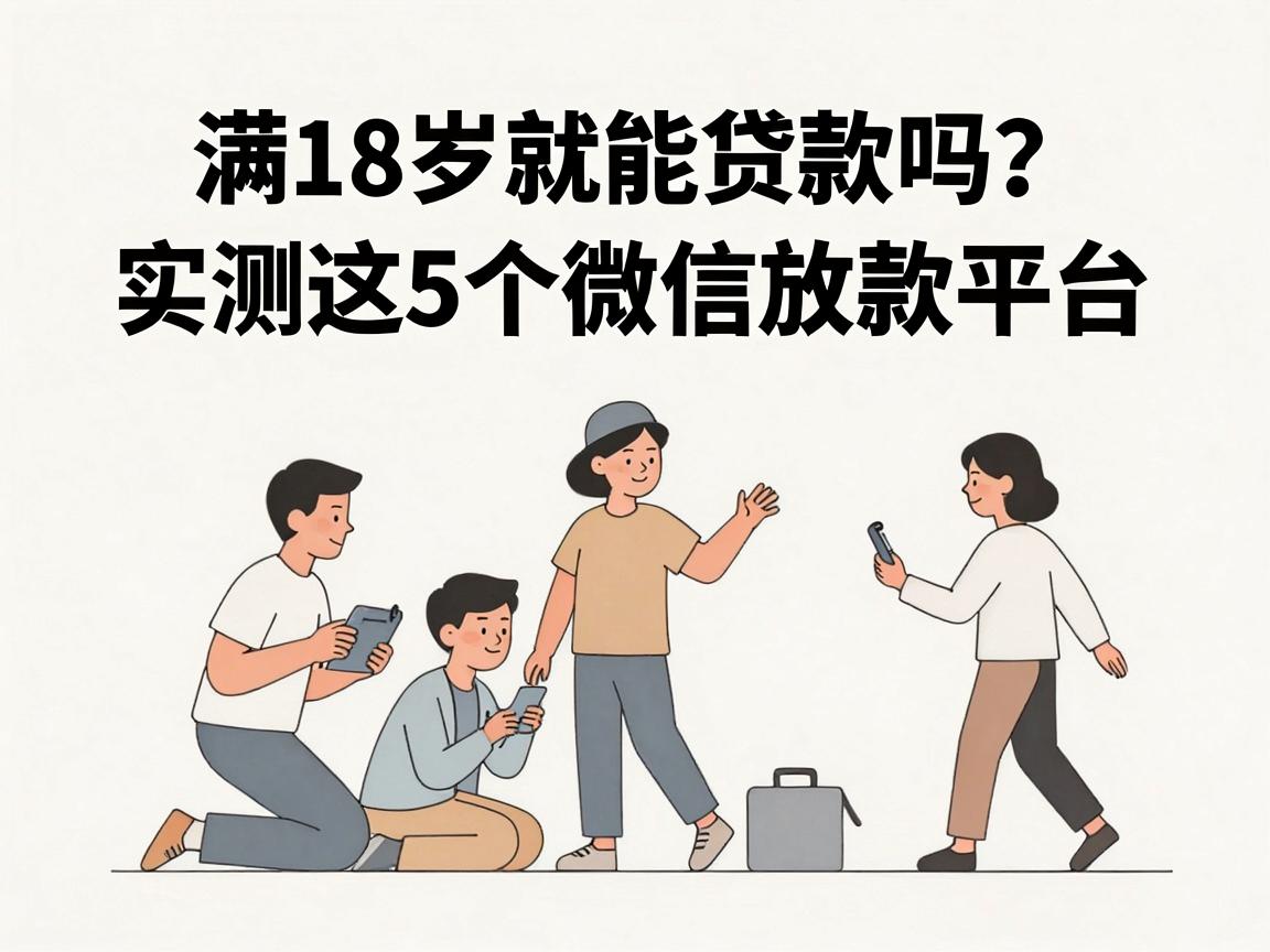 满18岁就能贷款吗？实测这5个微信放款平台，满18岁借款1000元秒到账