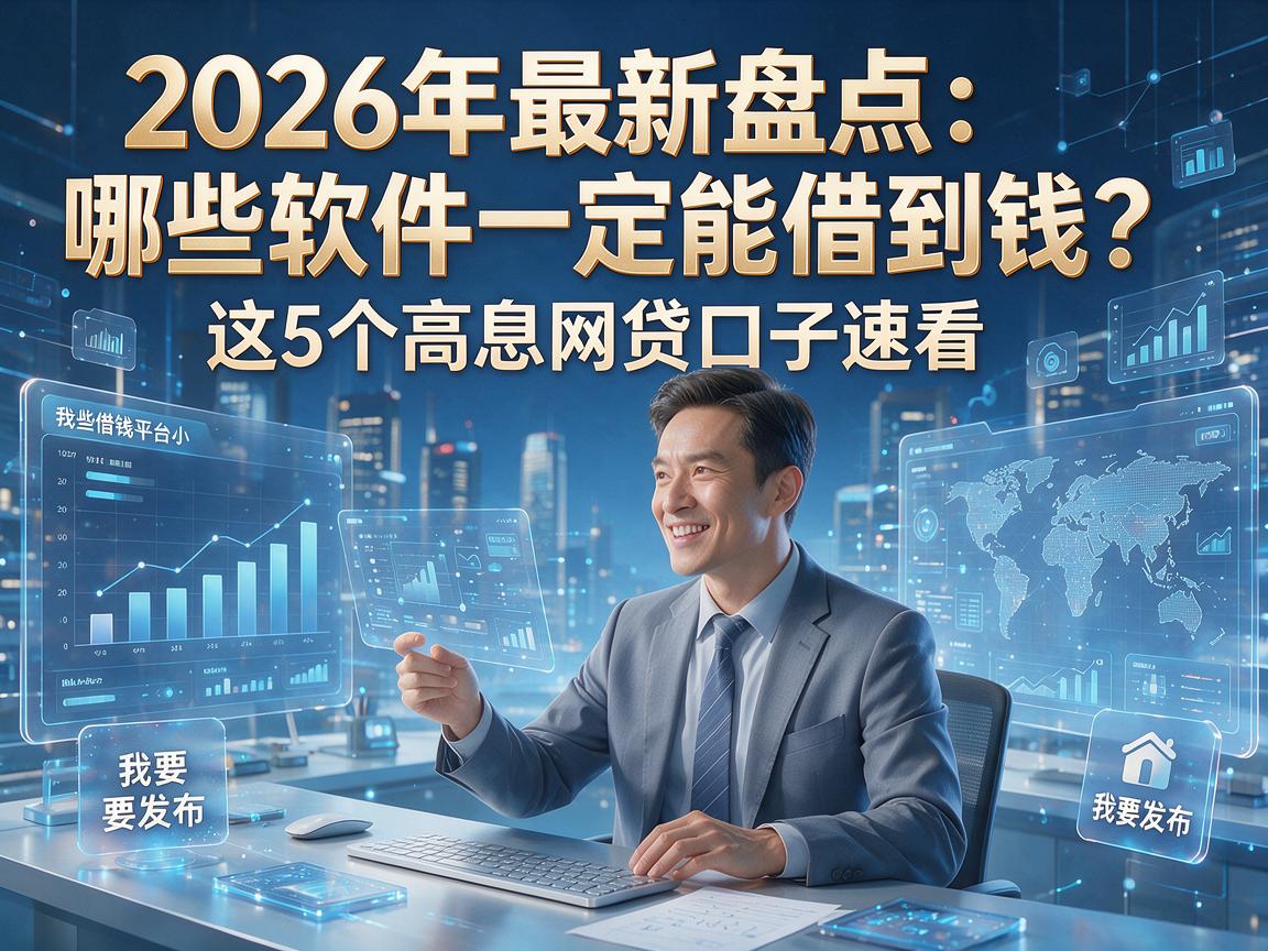 2026年最新盘点：哪些软件一定能借到钱？这5个高息网贷口子速看！