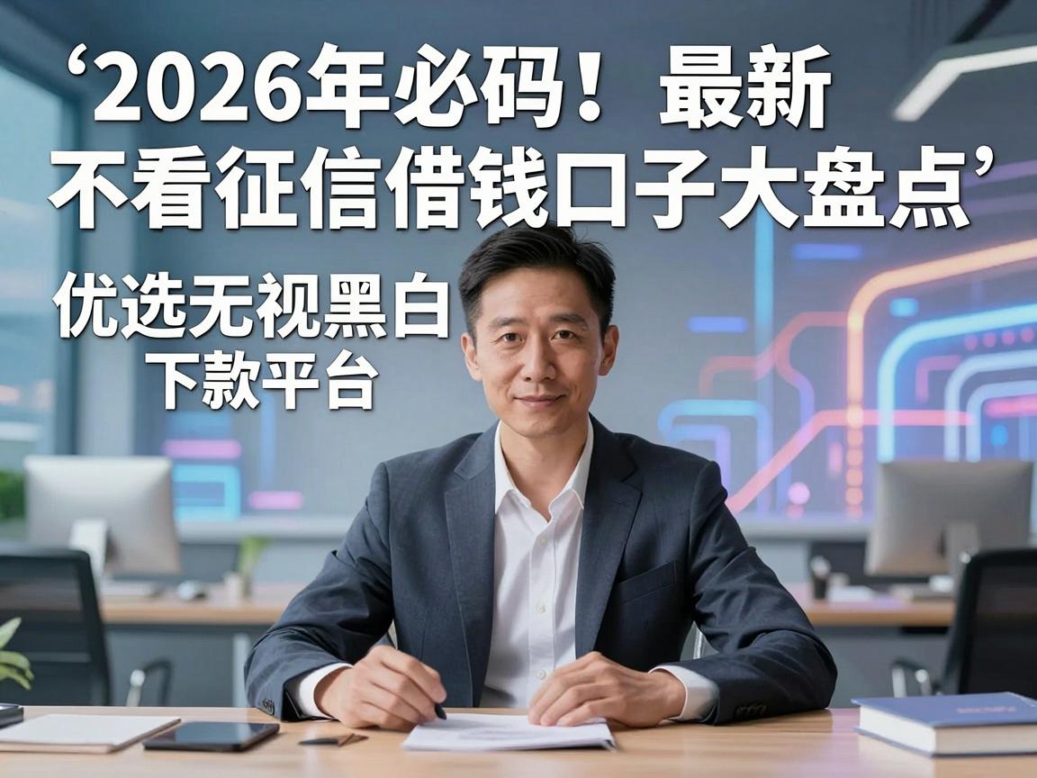 2026年必码！最新不看征信借钱口子大盘点，优选无视黑白秒下款平台
