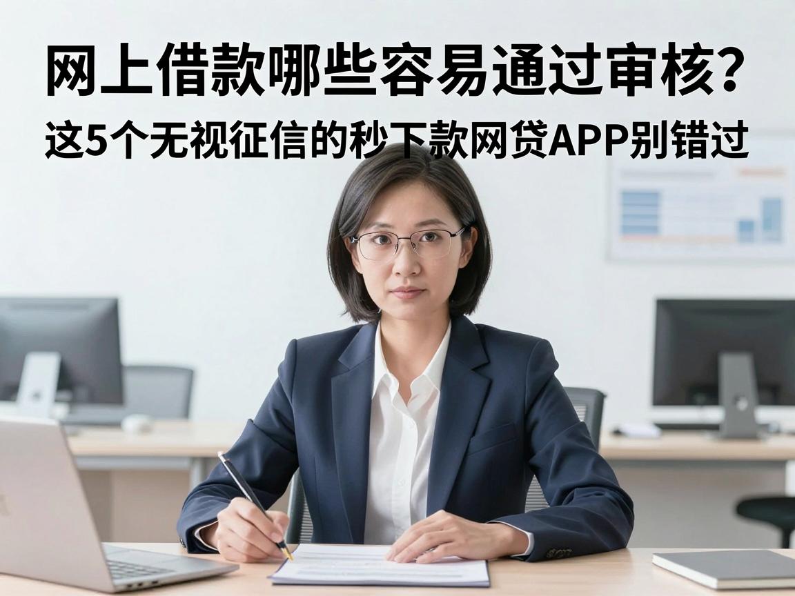 网上借款哪些容易通过审核？这5个无视征信的秒下款网贷APP别错过