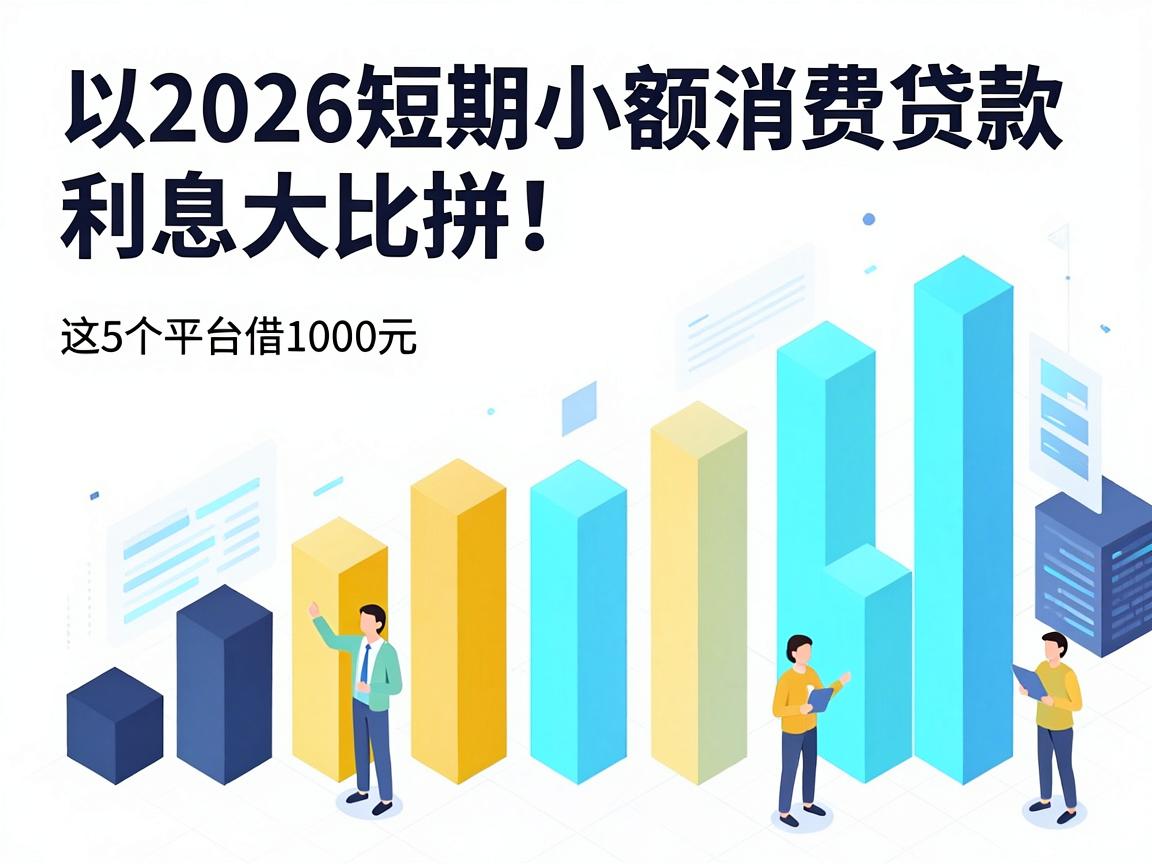 2026短期小额消费贷款利息大比拼！这5个平台借1000元利息低到想不到