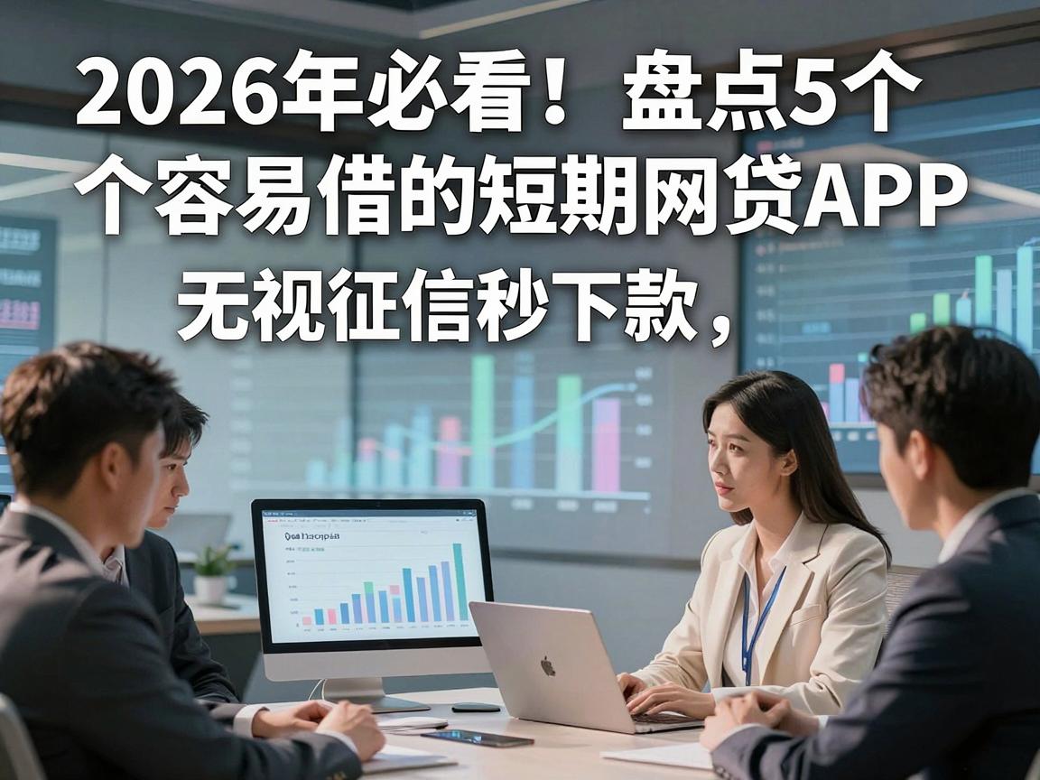 2026年必看!盘点5个容易借的短期网贷APP,无视征信秒下款