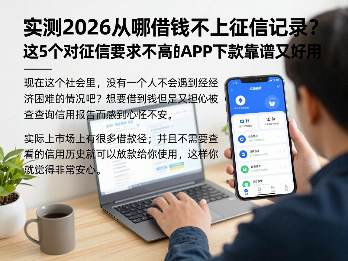 实测2026从哪借钱不上征信记录？这5个对征信要求不高的APP下款靠谱又好用