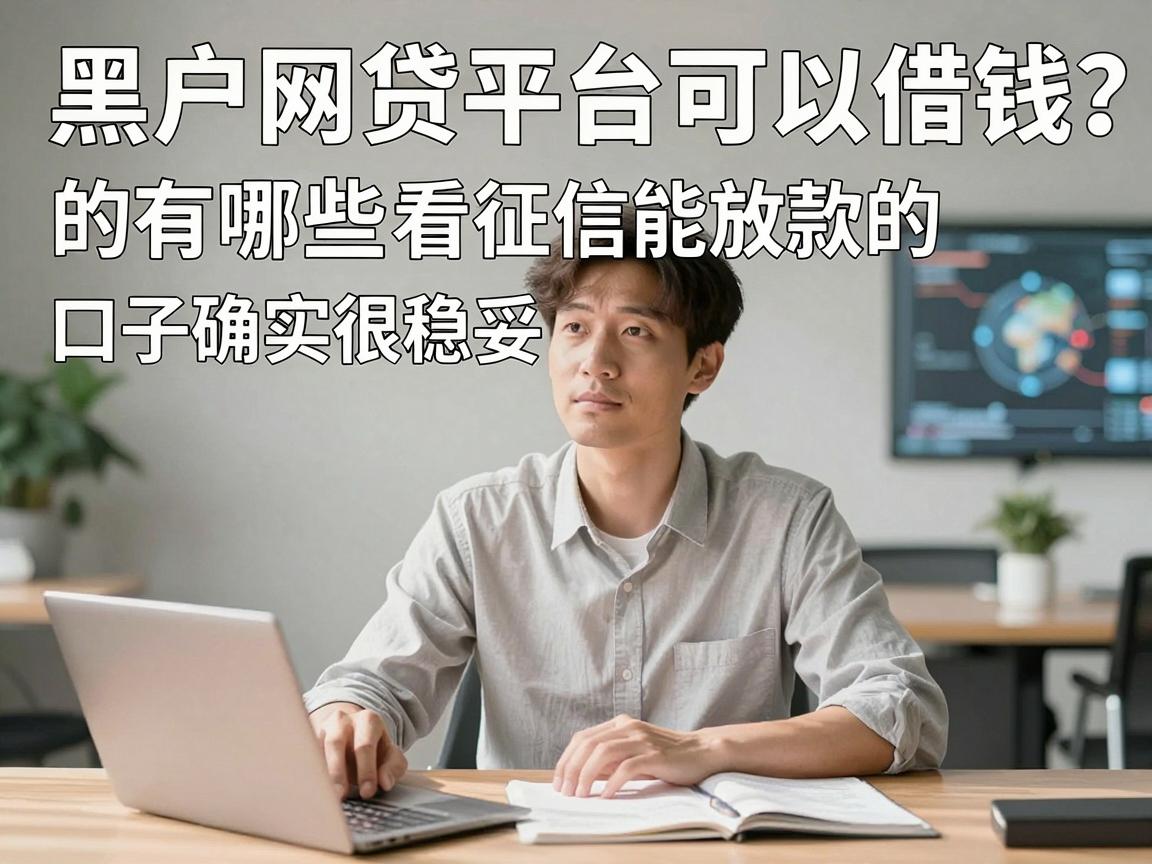 黑户网贷平台可以借钱的有哪些?这5个不看征信能放款的口子确实很稳妥