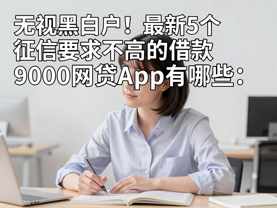 无视黑白户！最新5个征信要求不高的借款9000网贷App有哪些？