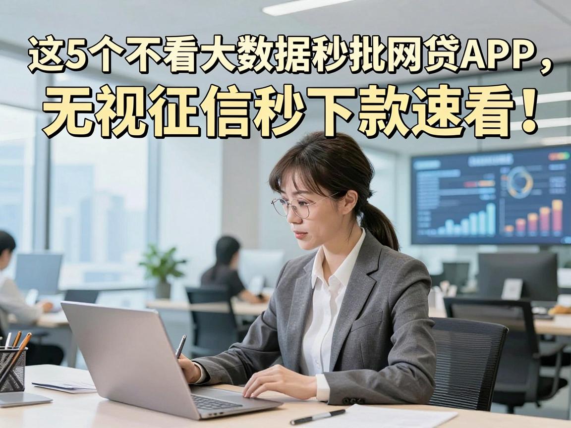 这5个不看大数据秒批网贷APP，无视征信秒下款速看！
