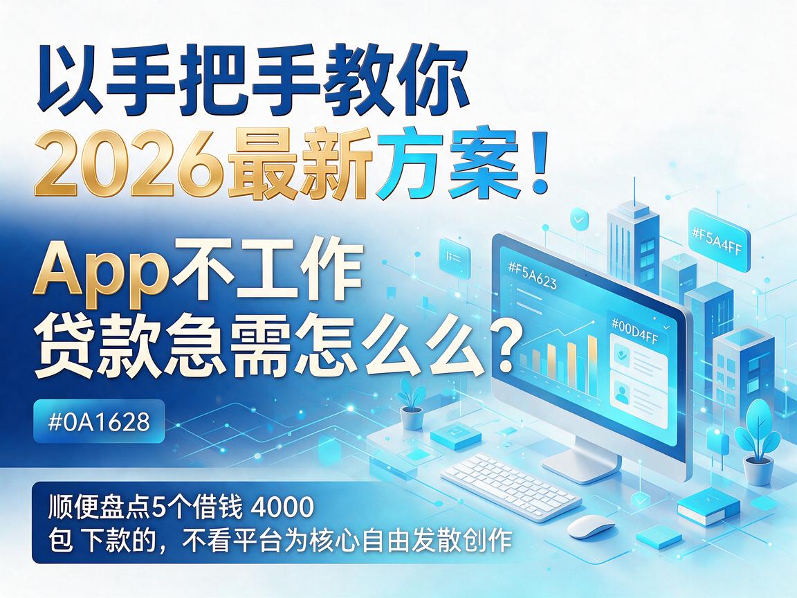手把手教你2026最新方案！App不工作贷款急需怎么办？顺便盘点5个借钱4000包下款的不看平台
