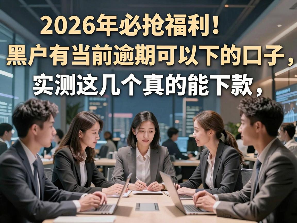 2026年必抢福利！黑户有当前逾期可以下的口子，实测这几个真的能下款！