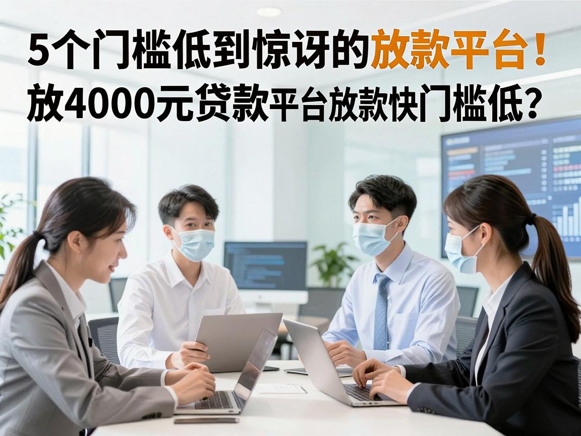 5个门槛低到惊讶的放款平台！放4000元贷款哪个平台放款快门槛低？必看