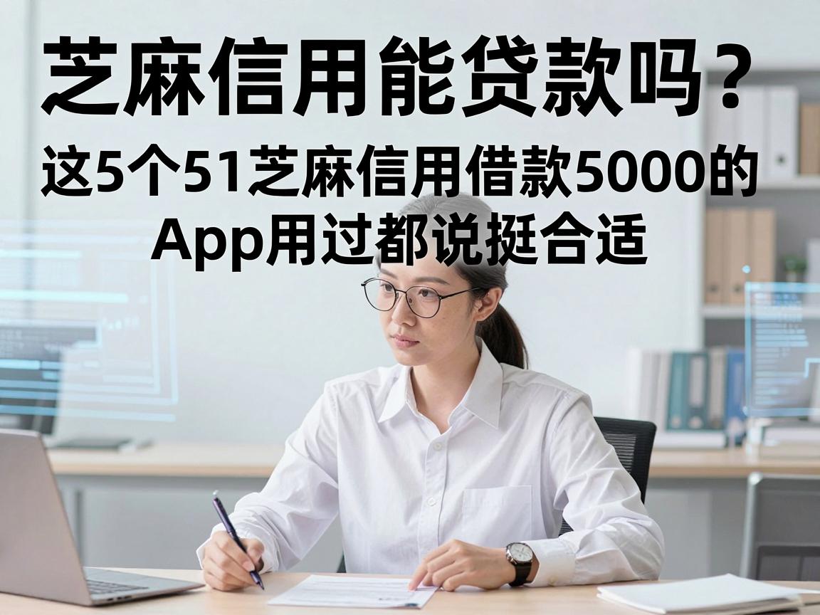 芝麻信用能贷款吗？这5个51芝麻信用借款5000的App用过都说挺合适！