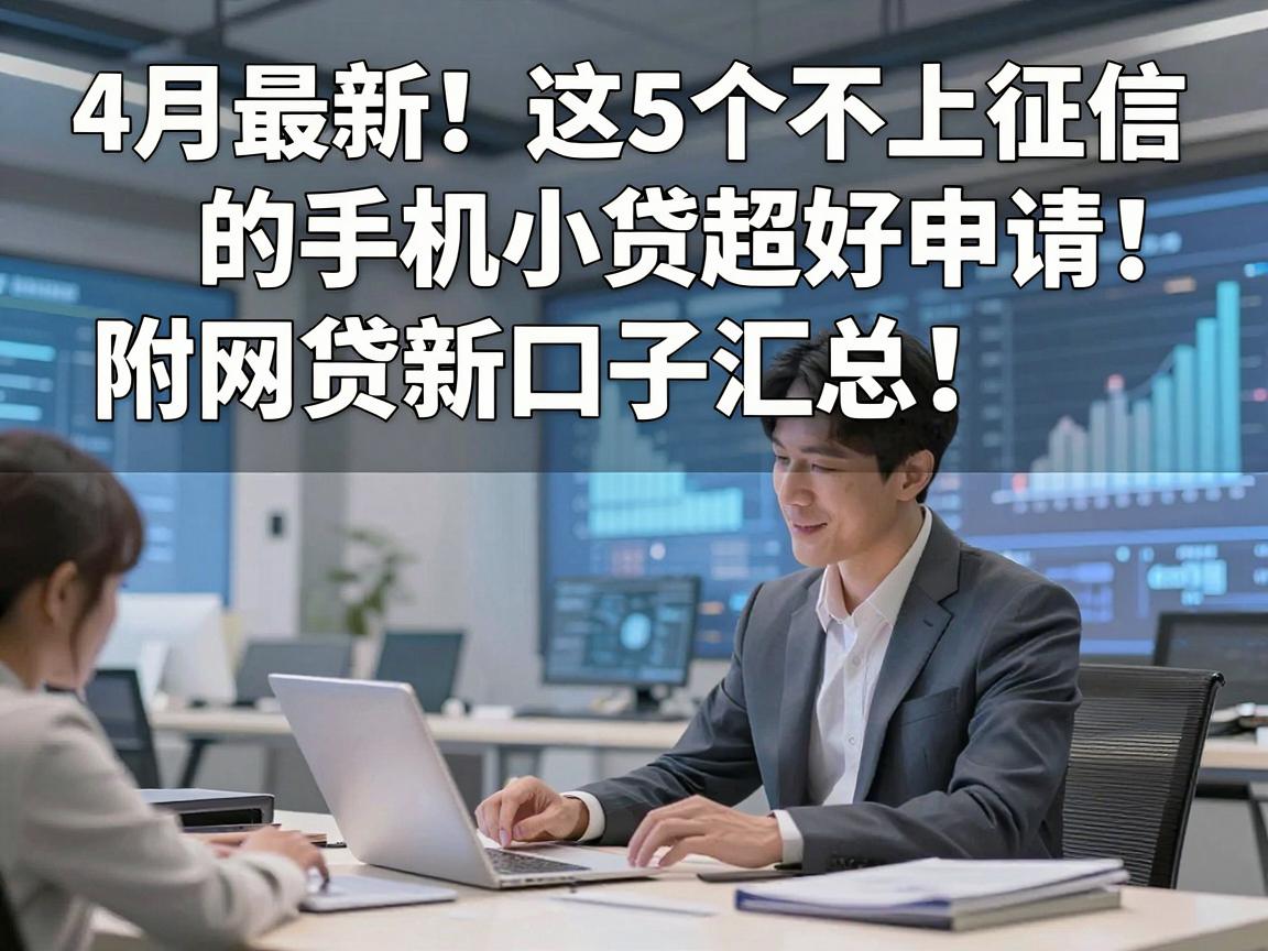 4月最新！这5个不上征信的手机小贷超好申请，附网贷新口子汇总