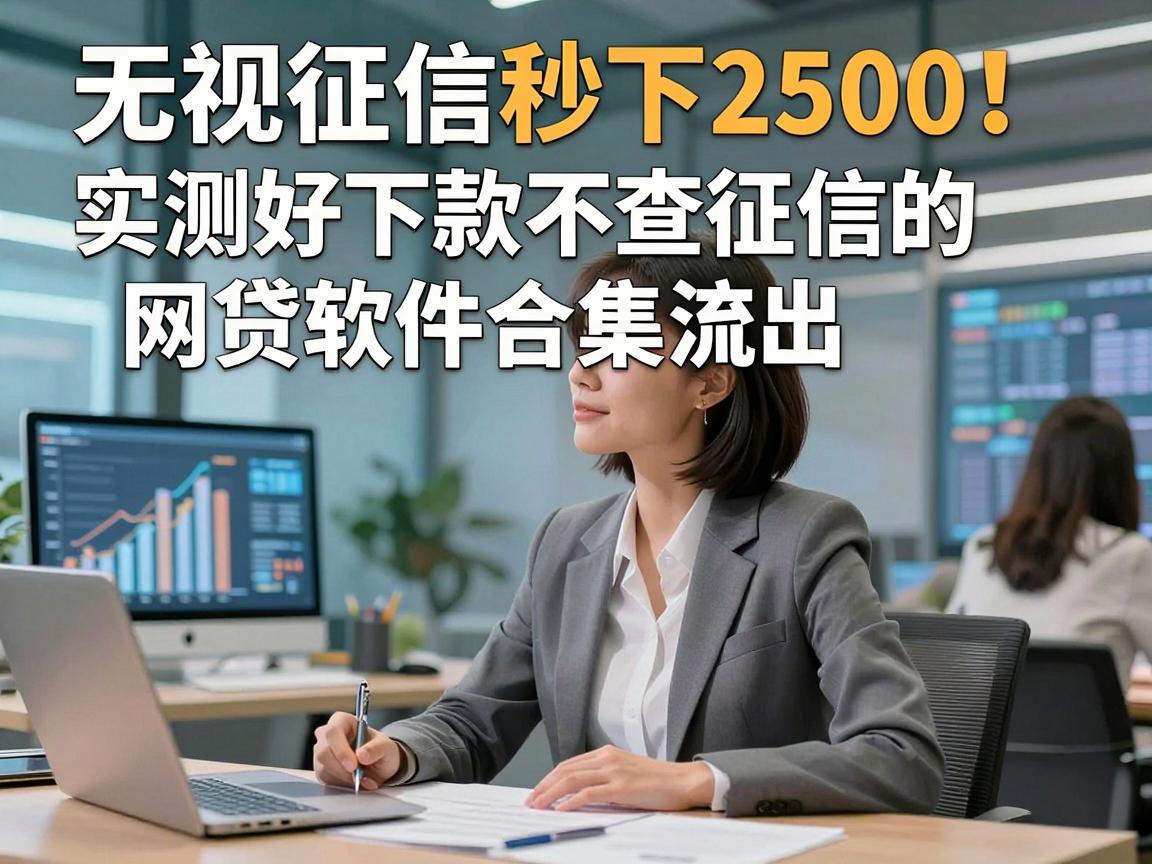 无视征信秒下2500！实测好下款不查征信的网贷软件合集流出