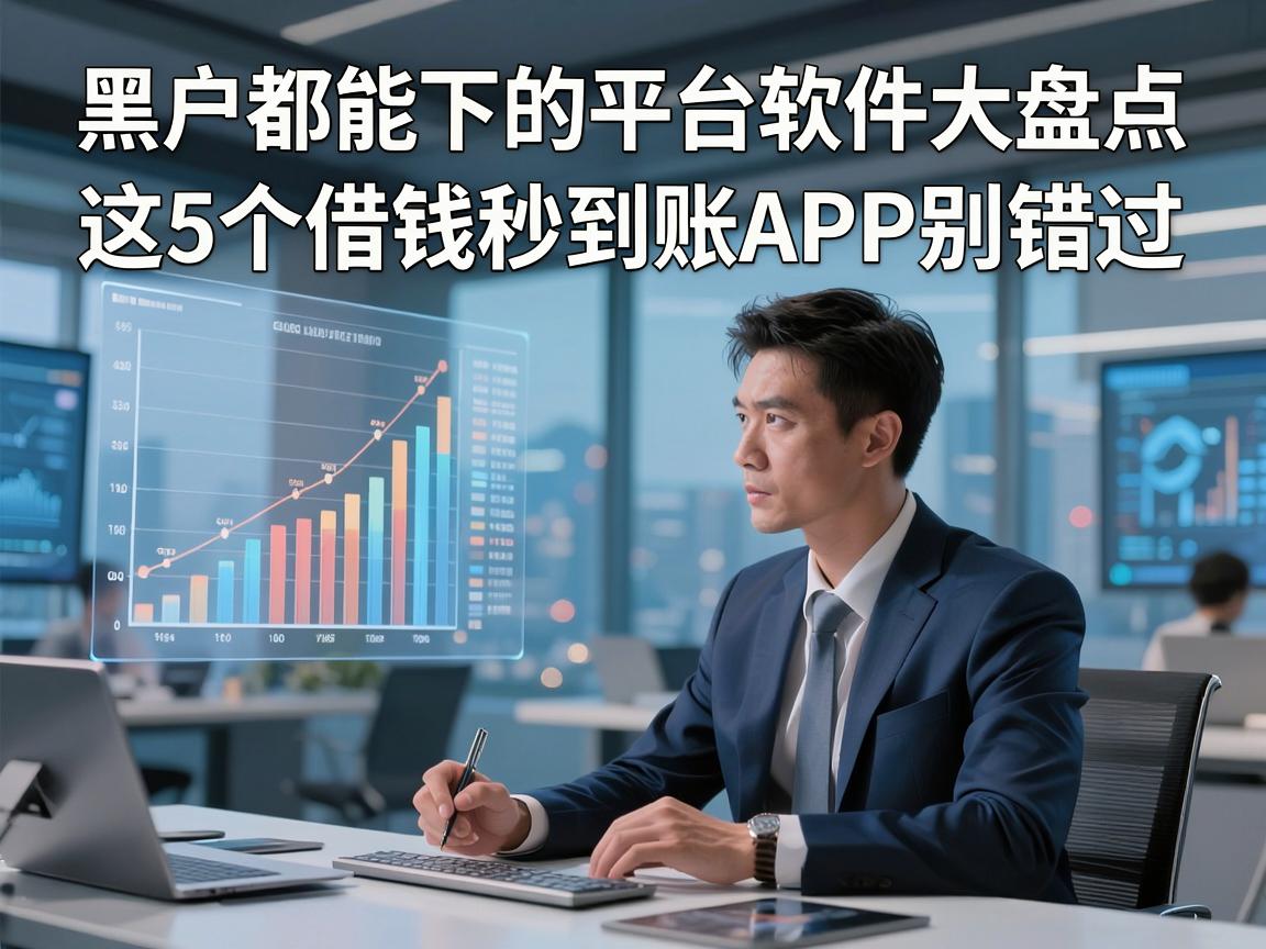 黑户都能下的平台软件大盘点，这5个借钱秒到账APP别错过