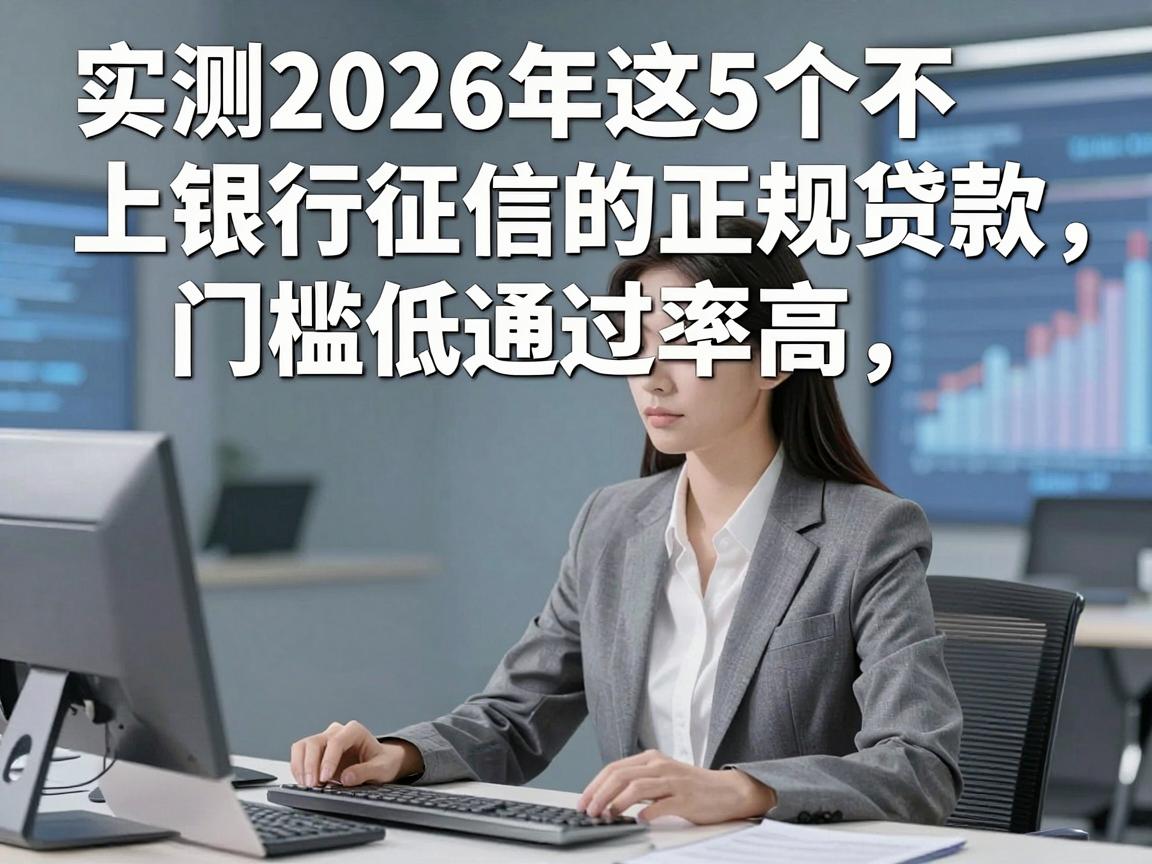 实测2026年这5个不上银行征信的正规贷款，门槛低通过率高！