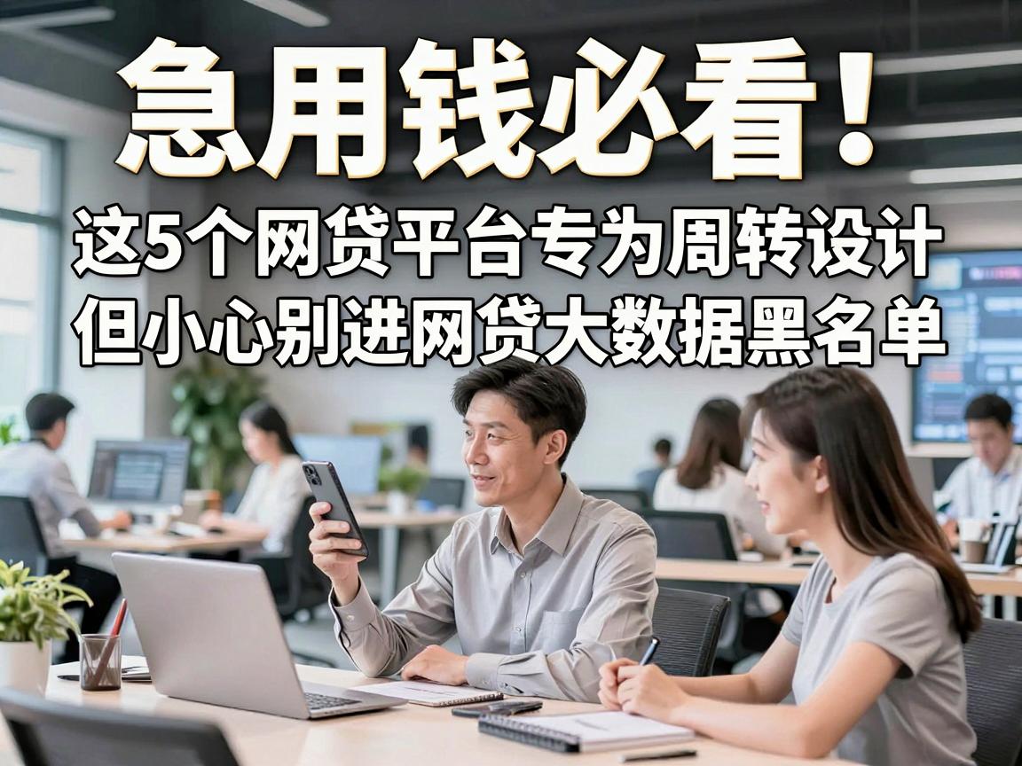 急用钱必看！这5个网贷平台专为周转设计，但小心别进网贷大数据黑名单
