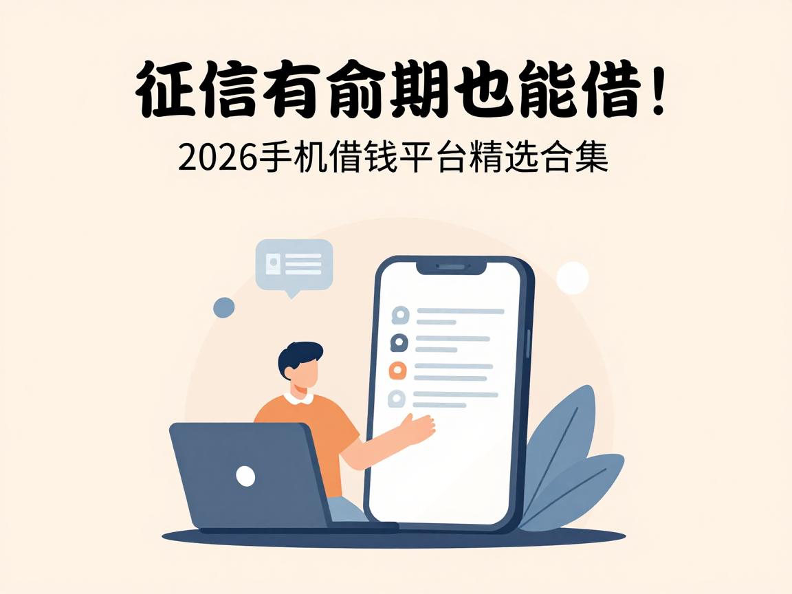 征信有逾期也能借！2026手机借钱平台精选合集