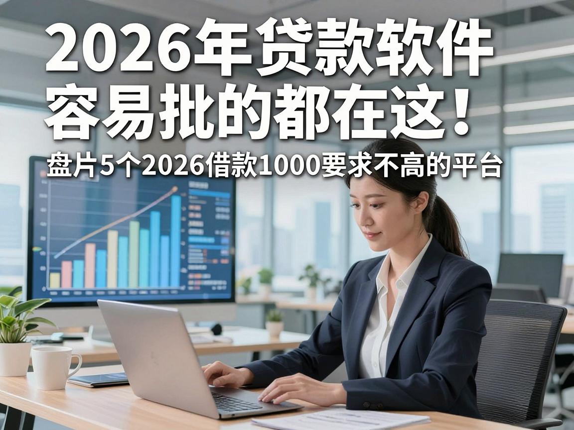 2026年贷款软件容易批的都在这！盘点5个2026借款1000要求不高的平台