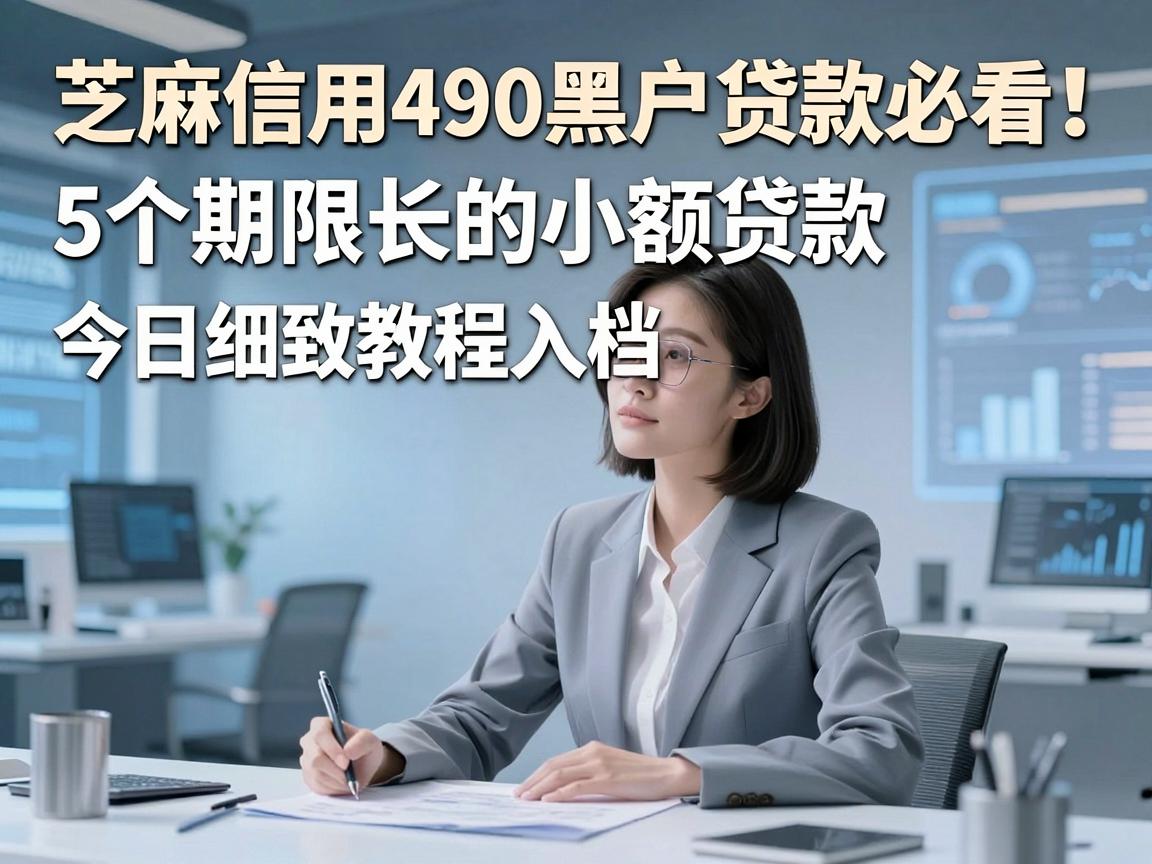 芝麻信用490黑户贷款必看！5个期限长的小额贷款今日细致教程入档